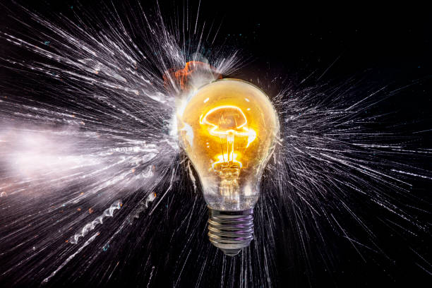 istock electric bulb breaks with shrapnel scattering quickly 1589276977