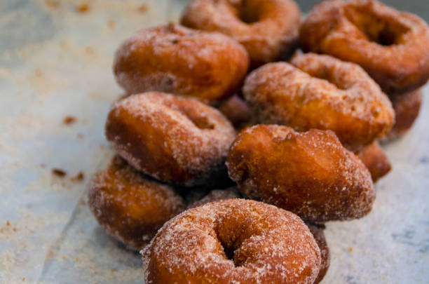 istock round donuts with sweet sugar for snack 1589340740