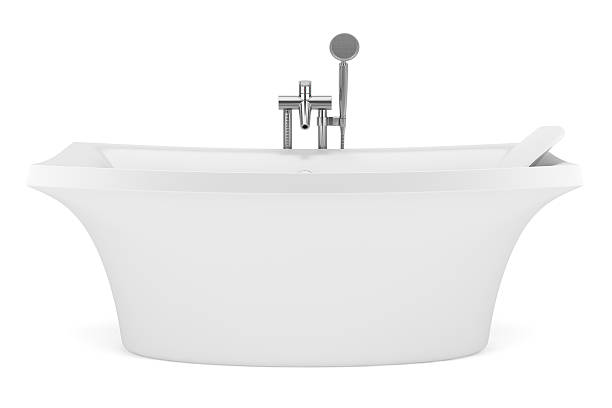 istock modern bathtub isolated on white background 158935796
