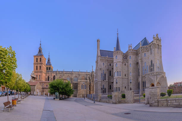 istock Astorga early morning, Spain 1589417401