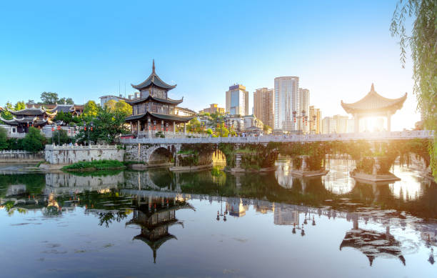 istock Famous Ancient Architecture: Jiaxiu Tower 1589421103