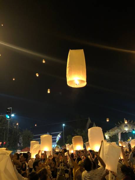 istock Thai lantern festival 1589452807