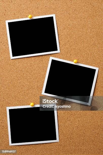 空白の写真をピン付きのコルクボード - 伝言板のストックフォトや画像を多数ご用意 - 伝言板, 背景, 球形