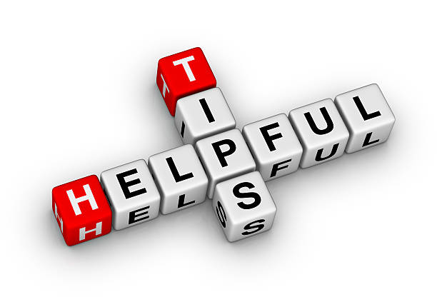 istock White letter cubes spelling Helpful Tips with H and T in red 158946983