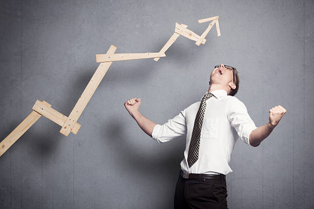 istock Great business achievement. 158947686
