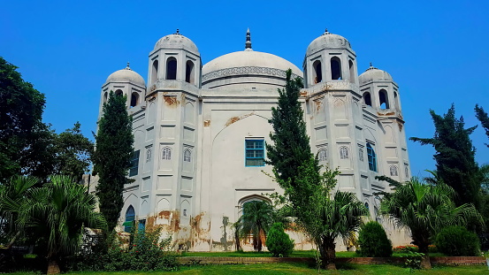 Civil Secretariat Punjab, Lahore, Pakistan - July, 31, 2018: TOMB OF ANARKALI located at Lower Mall Lahore. For many Anarkali (real name, Sharif un Nisa aka Nadra Beghum) is a myth.