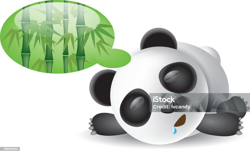 Sonho - Royalty-free Panda - Mamífero de quatro patas arte vetorial