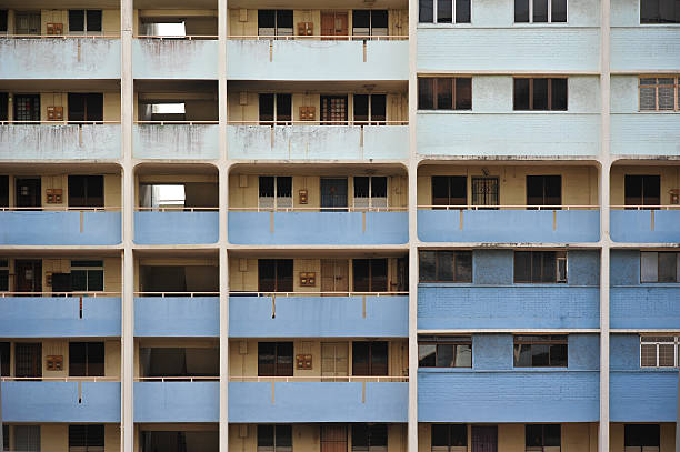 istock Old Abandoned Flats In Singapore, Dover Road 158950484