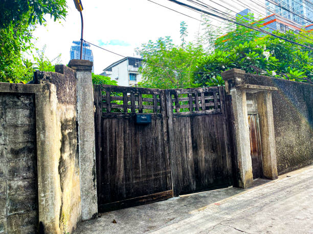 istock a gate of a house 1589519524