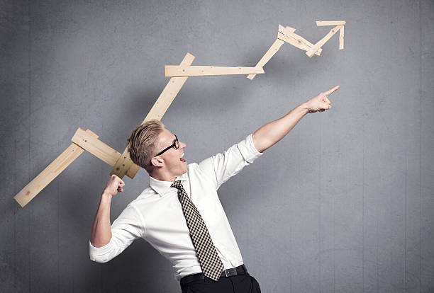 istock Businessman shooting star. 158951998