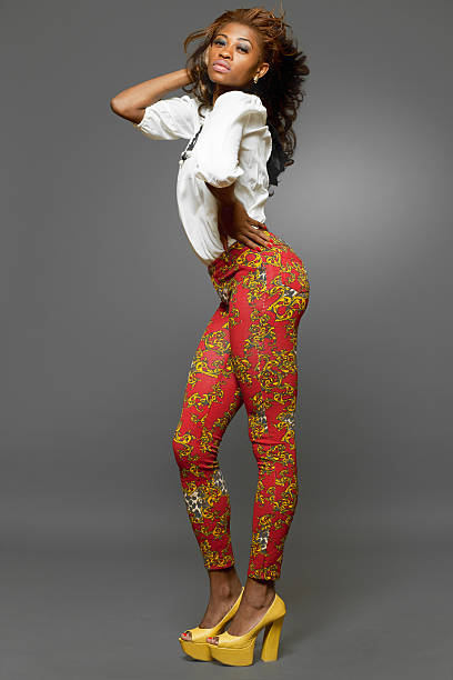 istock African-american fashion model. 158955298