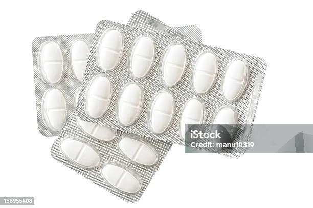 Medication And Tablets Background Stock Photo - Download Image Now - Abstract, Antibiotic, Arrangement