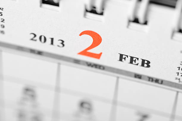 istock February of 2013 year calendar 158956033