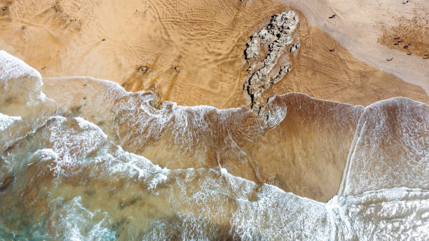 istock Aerial drone view of Atlantic ocean coast, Morocco 1589567590