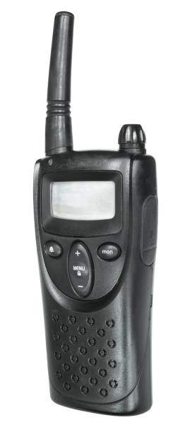 istock Professional walkie talkie with short antenna 1589575536