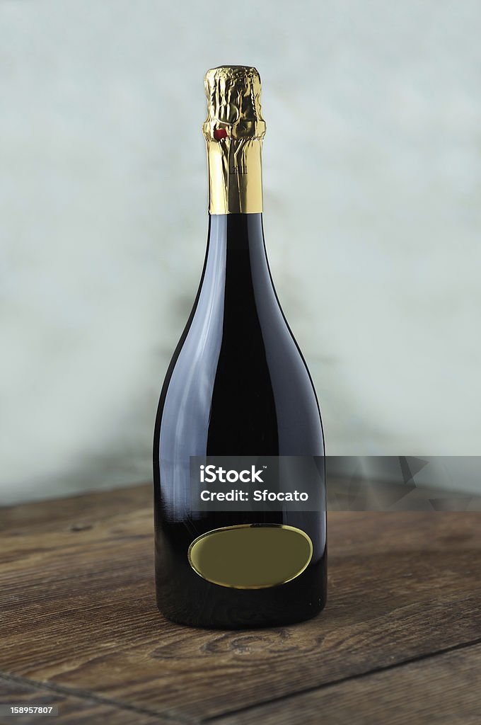 Eine Flasche italienischer Prosecco Wein - Lizenzfrei Flasche Stock-Foto