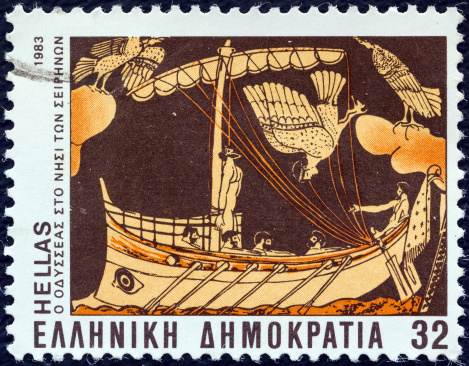 GREECE - CIRCA 1983: A stamp printed in Greece from the \