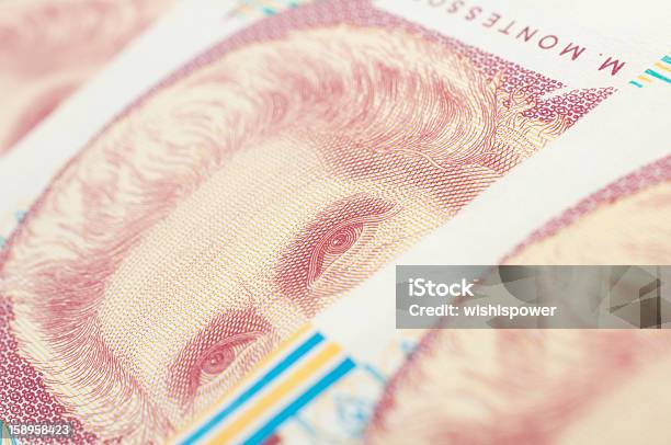 Banknot Tysiąca Liras - zdjęcia stockowe i więcej obrazów Banknot - Banknot, Bez ludzi, Dostatek