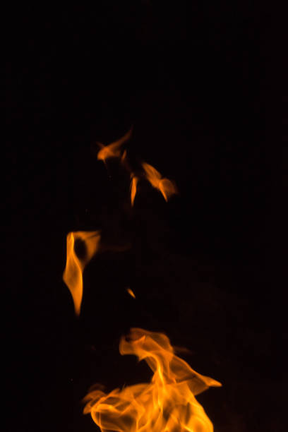 istock Fire frame High temperature red and yellow colors 1589648960