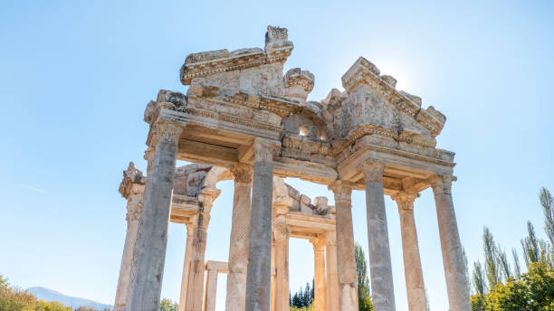 istock Aphrodisias ancient city in Turkey. 1589683796
