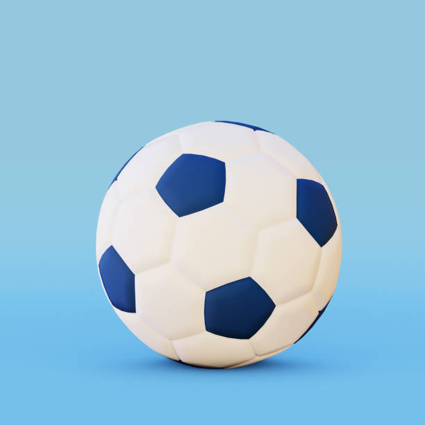 istock School supplies icon. Soccer ball. 3D render 1589793883