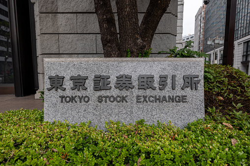Tokyo, Japan - June 28, 2023 : Tokyo Stock Exchange in Tokyo, Japan.