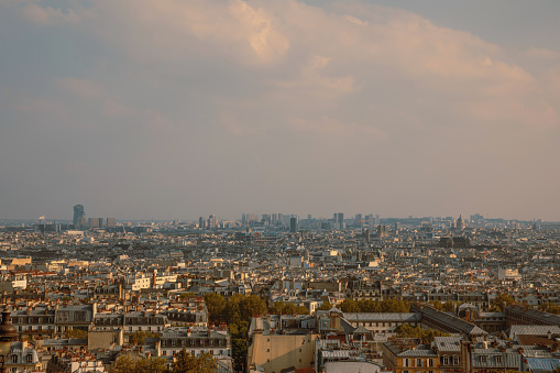 Panoramic view of Paris High angle view