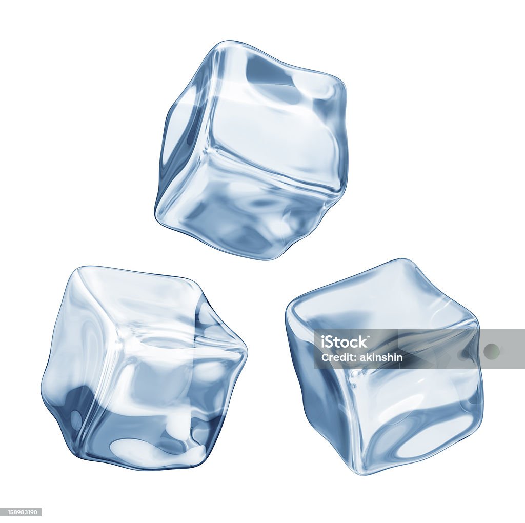 Cubos de gelo - Foto de stock de Cubo de Gelo royalty-free