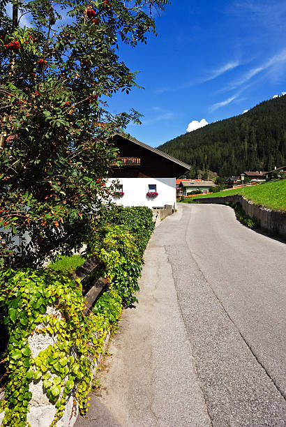 Street at a small village