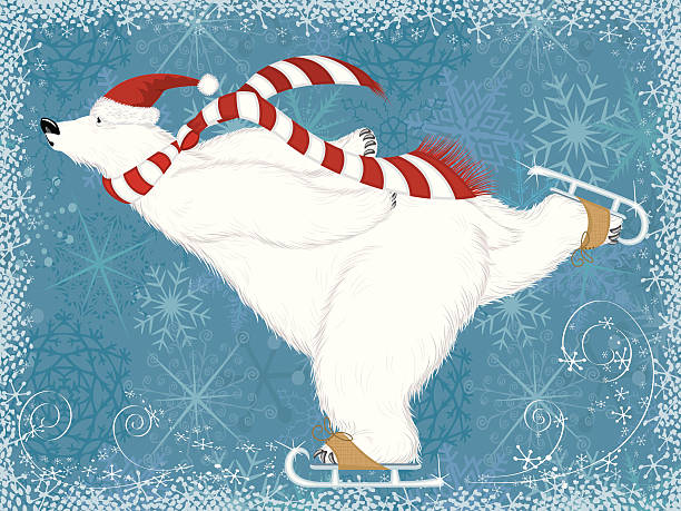 polar bear - eisbär stock-grafiken, -clipart, -cartoons und -symbole