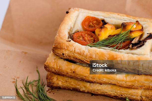 Vegetarian Pies Stock Photo - Download Image Now - Baked, Baked Pastry Item, Breakfast