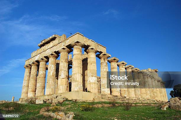 Temple Of Hera W Selinunt - zdjęcia stockowe i więcej obrazów Archeologia - Archeologia, Bez ludzi, Dolina