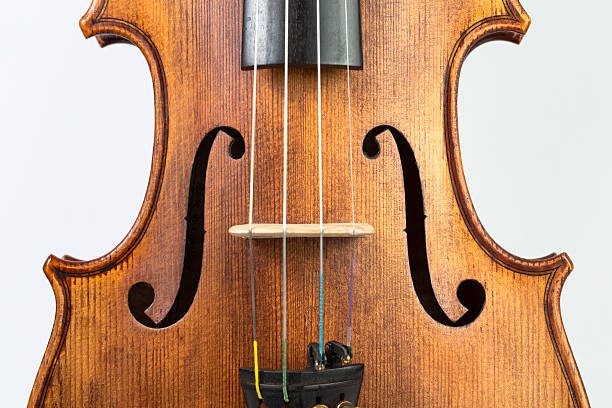 istock Violin music instrument isolated on white 158990816