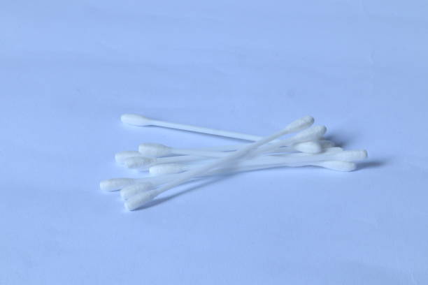 istock White cotton swabs isolated on white background 1589921954