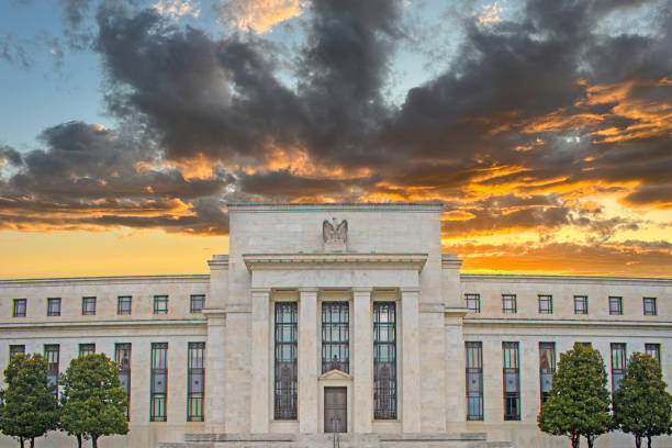 istock Interest Rates and The Federal Reserve - Sunset 1589937159
