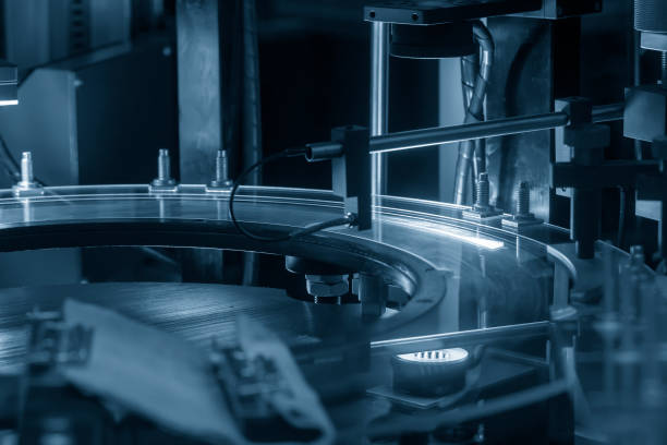 istock The screw parts quality control process by photography method. 1589963732