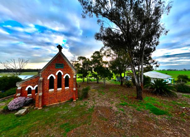 Small rural church in Moira shire Victoria