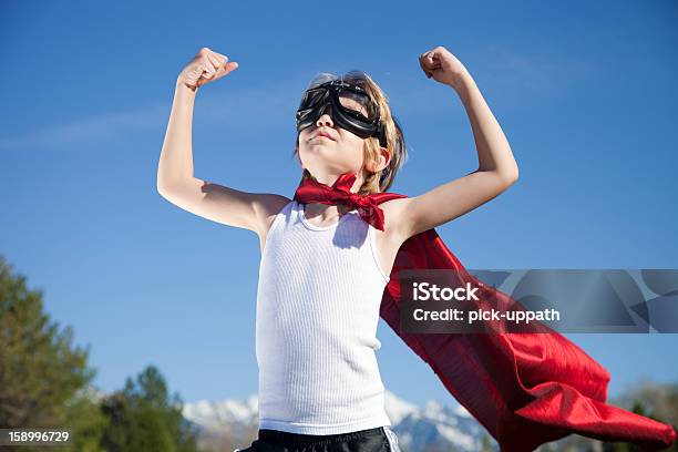 Super Hero Boy Stock Photo - Download Image Now - Superhero, Boys, Child