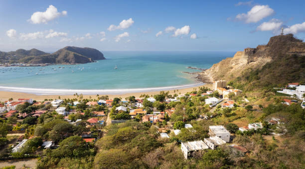 istock Bay with blue water in Nicaragua 1589972696