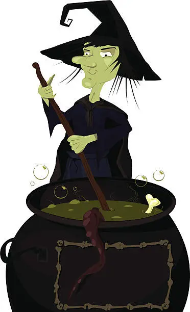 Vector illustration of Witch Brew