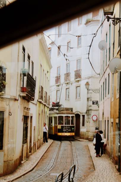 istock Famous Portugal trolley 1589989601
