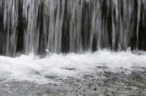 Waterfall stream close