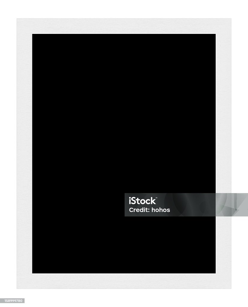 Rectangle vide avec Photo - Photo de Blanc libre de droits