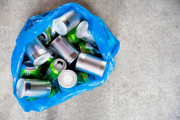 istock Aluminum cans separated for recycling 1590033600