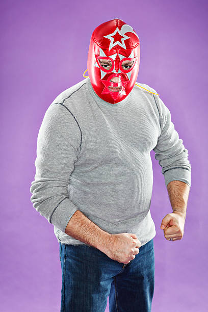 westler mexicano - wrestling mask imagens e fotografias de stock