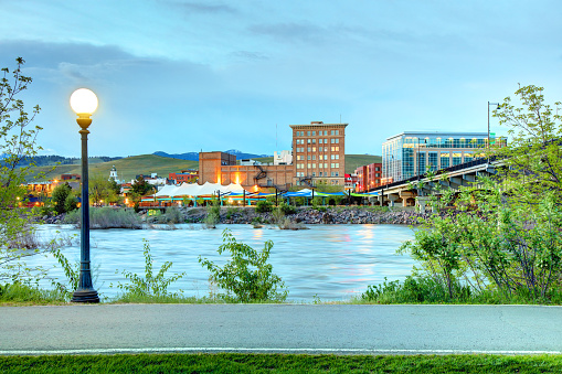 Missoula is a city in the U.S. state of Montana. It is located along the Clark Fork River near its confluence with the Bitterroot and Blackfoot Rivers in western Montana