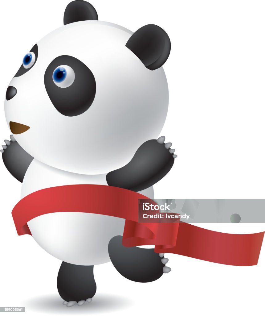 Champion - Lizenzfrei Panda Vektorgrafik