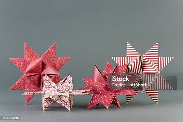 Froebel Stars Stock Photo - Download Image Now - Paper, Folded, Christmas Ornament