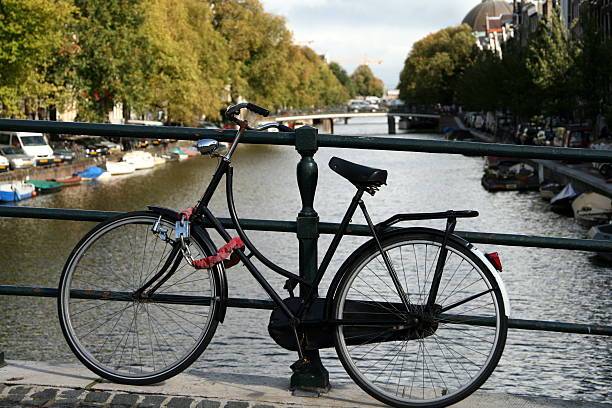istock typical Amsterdam photo of bicycle 159006384