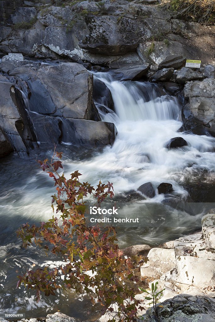 Wodospad w gór Smoky Mountains - Zbiór zdjęć royalty-free (Appalachy)